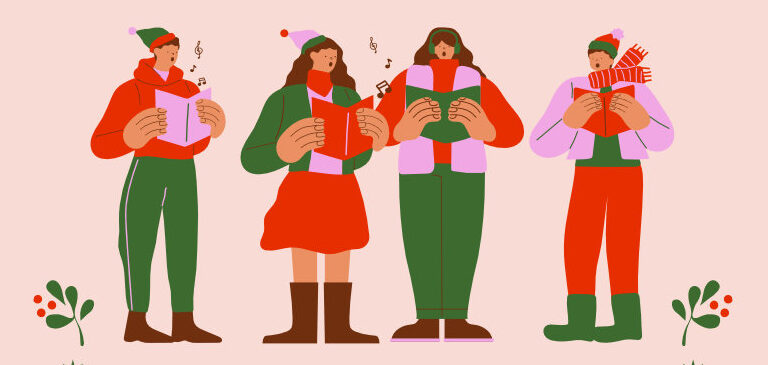Gemeinsames Wintersingen