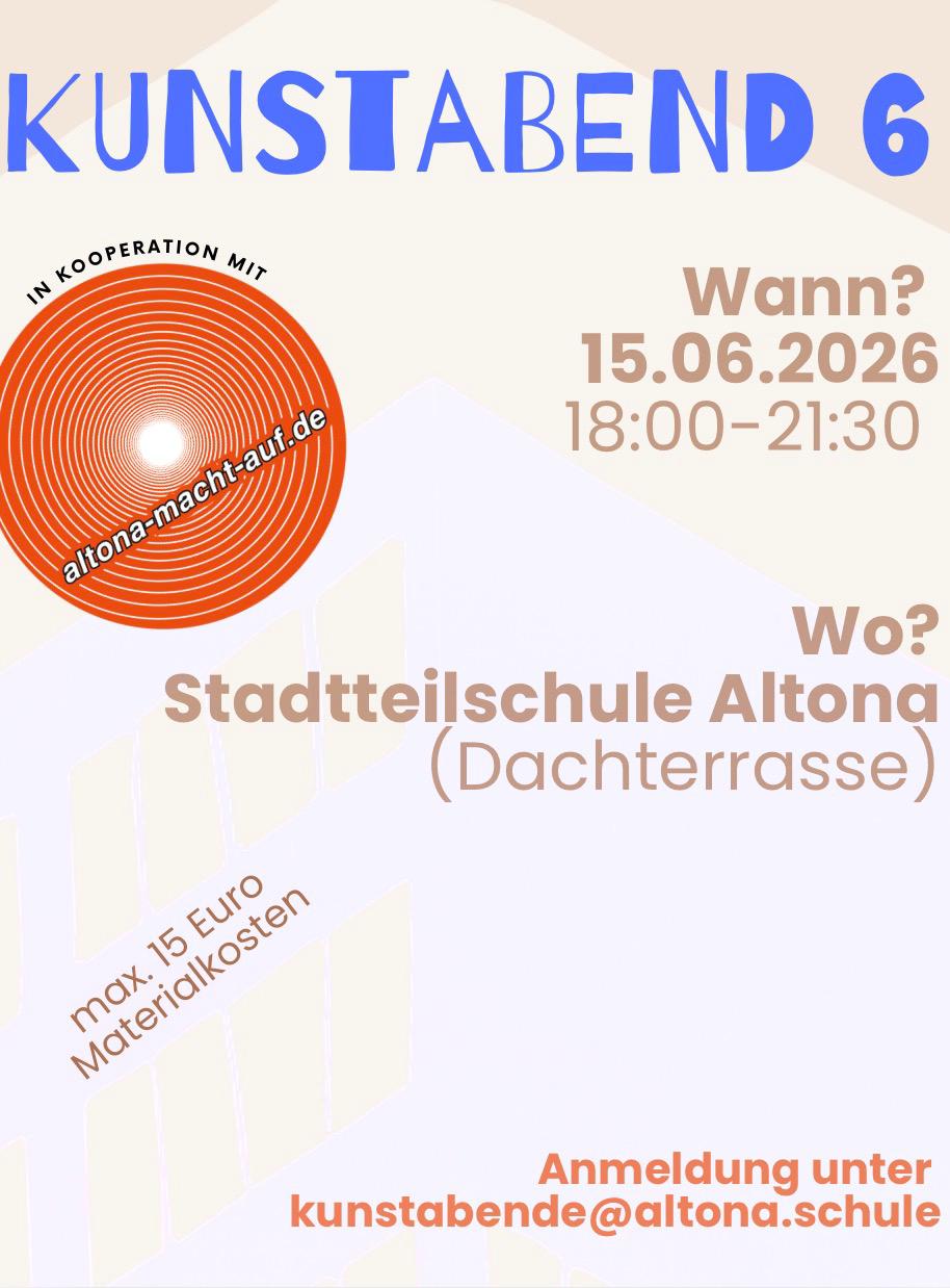 Kunstabende an der StS Altona